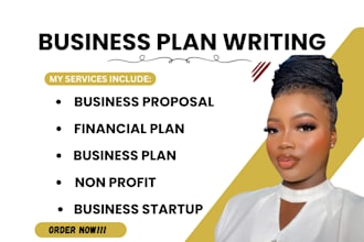 prepare startup business plan, write investor ready business plan, pitchdeck
