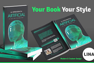 design a professional ebook, kindle or print book cover