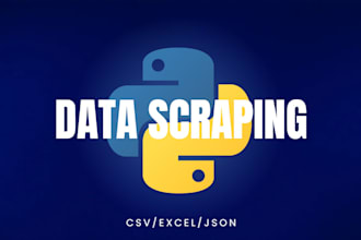 do web scraping and data extraction selenium, puppeteer