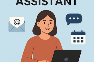 be your virtual assistant for email, admin, and data tasks
