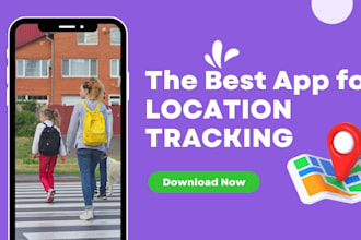 develop gps location tracking app, car tracking app, google maps navigation app