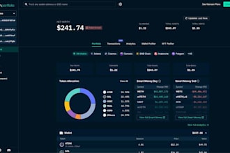 set up a crypto wallet app, token wallet app, phantom wallet, and tracker bot