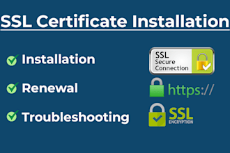 install SSL certificate on ur website and fix issues n bugs