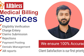 provide expert medical billing, eligibility, charge entry and claim submission