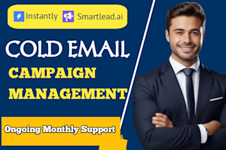 manage instantly or smartlead cold email campaign cold email marketing campaign