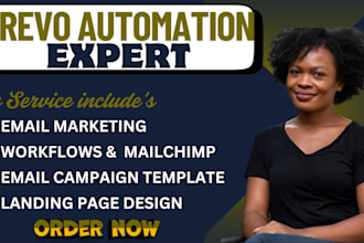 setup brevo email campaign, automation, workflows, and mailchimp email marketing