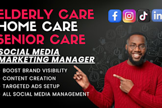 be your homecare seniorcare social media marketing manager and virtual assistant
