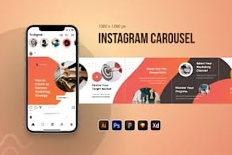 create engaging carousel posts for linkedin and instagram