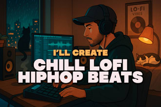 create chill lo fi hiphop beats for your project