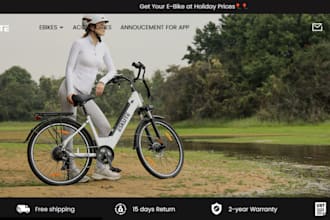 build stunning ebike shopify store electric bicycle website power bike website