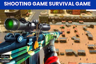 develop survival and shooting games in unity 3d