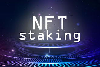 create nft staking, presale, nft game, minting website, smart contract