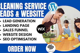 cleaning service website, gutter cleaning, pool cleaning, booking koala website