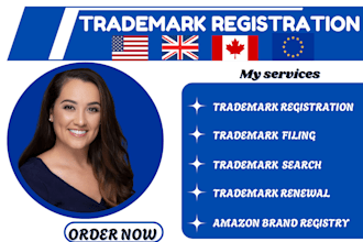 handle trademark registration, search canada, UK ,US, eu