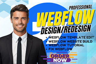 develop webflow website, figma to webflow, webflow expert fix webflow template