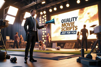 write screenplay, movie script writing, script writing as movie script writer