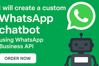 create whatsapp chatbot using official whatsapp API
