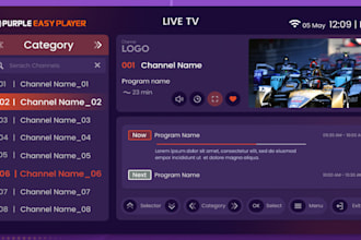 rebrand iptv, build smart tv, ott app, vod app, p2p iptv with payment gateway