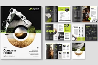do company profile brochure business proposal annual report employee handbook
