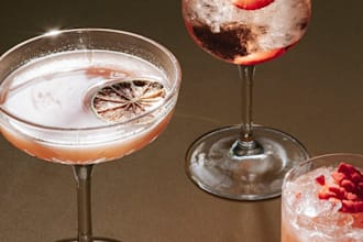 create a unique, tailored cocktail menu for your bar or event