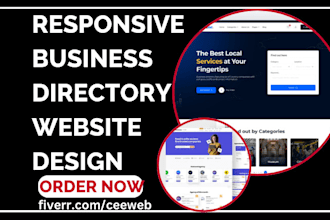 design business directory geodirectory crocoblock listing classified website