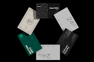design a business card for your company or brand