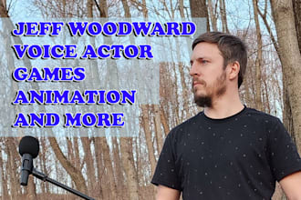 be your male video game voice actor