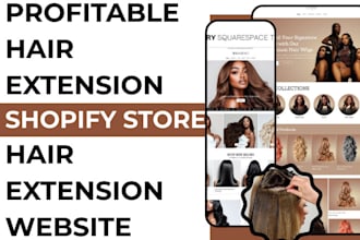 hair extension, hair website spa hair shopify store hair extension shopify store