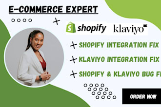 fix shopify and klaviyo integration, errors, and bugs
