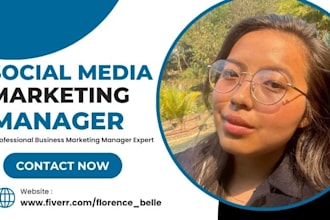 be your instagram tiktok fb social media marketing manager and content creator
