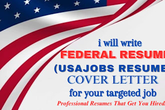 deliver ats federal resume writing service for usajobs