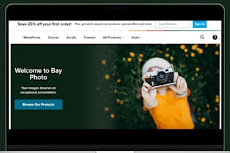 portrait photography website portfolio aerial drone wedding photography website