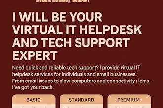 be your virtual IT helpdesk and tech support expert