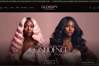 do hair extension shoify store wix dropshiping store hair extension website