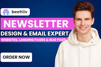 beehiiv newsletter beehiiv landing page design email newsletter beehiiv ai email
