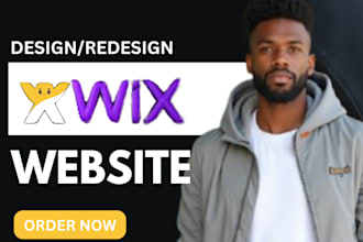 clone design fix revamp customize  wix website wix landing page  wix admin panel
