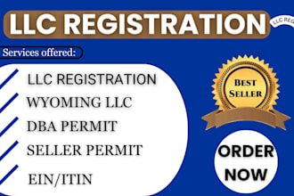 do llc registration, llc formation, wyoming, llc, seller permit, dba permit