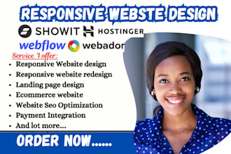 design redesign showit website showit blog design hostinger webflow webador site