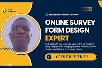 create online survey forms, questionnaire on jotform, typeform, google forms