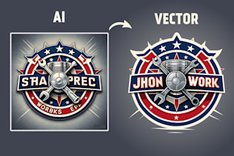 fix and remake your ai logo