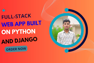 full stack web app with django laravel rails