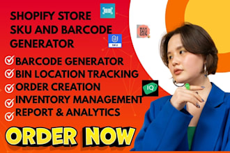 setup shopify sku and barcodes yanet 506 easyscan sku auto barcode man generator