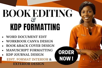 do book edit,format and design prayer workbook KDP journal book cover in canva