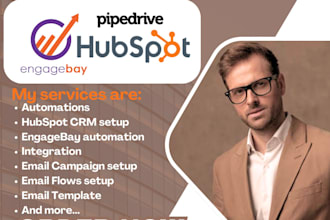 setup pipedrive email campaigns hubspot va hubspot crm workflows engagebay email