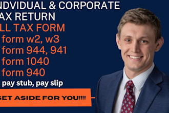 do USA tax returns efiling, 1065, 1040, 1120, 5472, non resident schedule