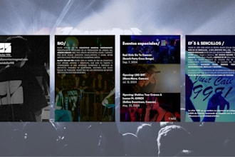 design a media kit or electronic press kit epk