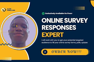 fill online survey, market research, questionnaire, polls, quiz, respondents,