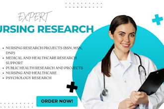 do nursing research, medicine, and public health management