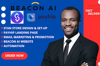 do stan store design, payhip, beacons ai, gumroad, pensight,stan store marketing