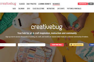 build art and craft shopify store craft supplies website art material website